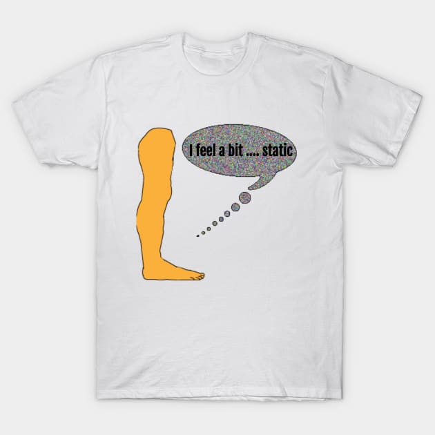 talking foot T-Shirt by CyppherProject
